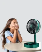 Katlanabilir Mini Fan – 3 Kademeli Soğutma, Şarjlı thumbnail 5