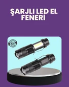 Suya Dayanıklı 4 Modlu Mini LED El Feneri thumbnail 1