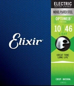Elixir 19052 Elektro Gitar Teli 10/46 Optiweb thumbnail 1