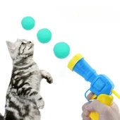 Peluş Top Atan İnteraktif Kedi Oyuncağı thumbnail 1