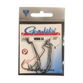 GAMAKATSU Worm 34 Siyah No:1/0 Olta İğnesi thumbnail 3