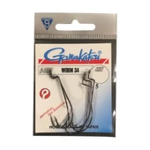 GAMAKATSU Worm 34 Siyah No:3/0 Olta İğnesi thumbnail 3