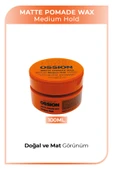 Ossion Medium Hold Pomade Krem Mat Wax 100 ml thumbnail 1