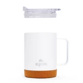 Çelik Mug Termos - Igloo - Cork - 350ml - Beyaz - 205696 thumbnail 5