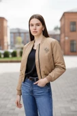 Kadın Premium Bomber Ceket thumbnail 2