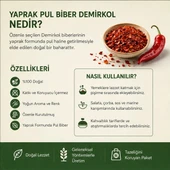 Yaprak Pul Biber Demirkol - 50 gr thumbnail 2