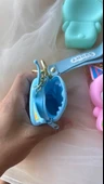 Kuromi anahtarlık cüzdan mavi thumbnail 2