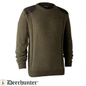 DEERHUNTER Sheffield Knit Yeşil Kazak 2XL thumbnail 1