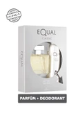 Equal Classic EDT 75 ml + Deo Sprey 150 ml Erkek Parfüm Seti thumbnail 1