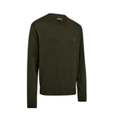 DEERHUNTER Harrington V Yaka Yeşil Kazak M thumbnail 2