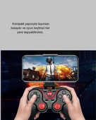 Ergonomik Tasarımlı Şarjlı Kablosuz Gamepad thumbnail 5
