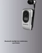 DSF 220 Kablosuz Klipsli Bluetooth Kulaklık thumbnail 3