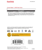 SanDisk Cruzer Blade 128GB thumbnail 8