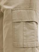 Jack&Jones 12292263 Erkek Kargo Sort - Bej thumbnail 8