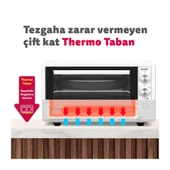 Simfer 4503 45 lt Inox Midi Fırın thumbnail 5