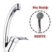 Mix Kuğu Mutfak Evye Batarya + Duş Başlığı Hediyeli thumbnail 1