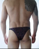 Erkek Daire Desenli Brazillian Slip thumbnail 3