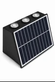 10W 4200K IP54 Solar LED Bahçe Duvar Lambası thumbnail 1