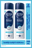 NIVEA Men Derma Control Defend Sprey Deodorant 150 ml 2 Adet thumbnail 1