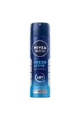 NIVEA MEN Fresh Active Sprey 150 ml X 3 ADET thumbnail 1