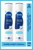 NIVEA Derma Control Defend Kadın Sprey Deodorant 150 ml 2 Adet thumbnail 1