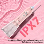 H2ofloss IPX7 Şarjlı Ağız Duşu Pembe thumbnail 5