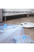 Roborock Q8 Max Pro Plus Akıllı Robot Süpürge Beyaz thumbnail 2