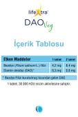 LifeXtra DaoVeg 60 Tablet thumbnail 2