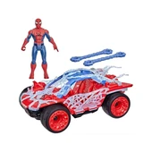 G2445 Spider-Man Actionverse Stretch Figür ve Web Blast Araç thumbnail 2