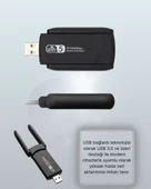 USB WiFi Adaptör - 1200 Mbps Hız thumbnail 5