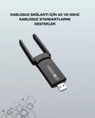 USB WiFi Adaptör - 1200 Mbps Hız thumbnail 2
