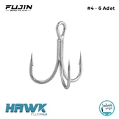 Fujin Hawk Super Anti Rust Üçlü İğne #4 (6 Adet) thumbnail 1