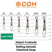 COH Klipsli Fırdöndü #1 19kg (Interlock Snap) thumbnail 2