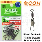 COH Klipsli Fırdöndü #2/0 20kg (Interlock Snap) thumbnail 1