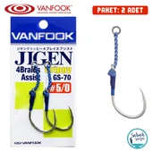 Vanfook Tekli Asist İğnesi GS-70 #5/0 (2Ad) thumbnail 1