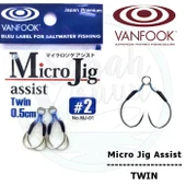 Vanfook Çiftli Micro Jig Asist İğne MJ-01 #2 thumbnail 1