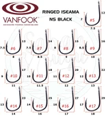Vanfook Ringed Iseama Delikli İğne NS Black #15 thumbnail 3
