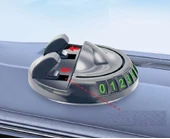 360° Dönebilen Yapışkanlı Numaratörlü Araç Telefon Tutucu thumbnail 2