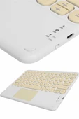 Profesyonel Wifi Q Klavye Bluetooth Klavye Touchpad 10.8 Inç thumbnail 1