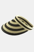 Kasketli Hasır Plaj Şapkası thumbnail 2