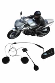 Bluetooth Kask Kulaklığı Intercom 5.0 Bluetooth Android ve İOS Uyumlu Yeni Nesil thumbnail 3