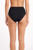 Siyah V Yüksek Bel Tek Alt Bikini thumbnail 2