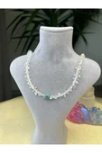 Opal Morganit Turkuaz Kolye thumbnail 3