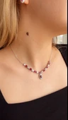 925 ayar gümüş Yakut taşlı set thumbnail 9