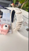 Taç saten taşlı ekru thumbnail 2