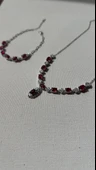 925 ayar gümüş Yakut taşlı set thumbnail 12
