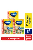 Bebelac 2 Devam Sütü 800 Gr x3 Adet 6-9 Ay thumbnail 1