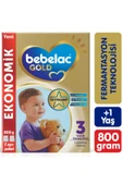 Bebelac Gold 3 Çocuk Devam Sütü 800 gr 3'lü Paket thumbnail 2