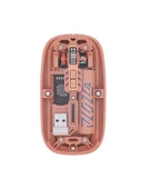 Usb Destekli Şeffaf Mouse Sessiz Kullanım Yeni Nesil thumbnail 5