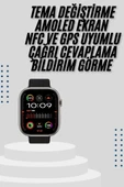 Akıllı Saat Uyku Takibi Gps Tema Değiştirme thumbnail 2